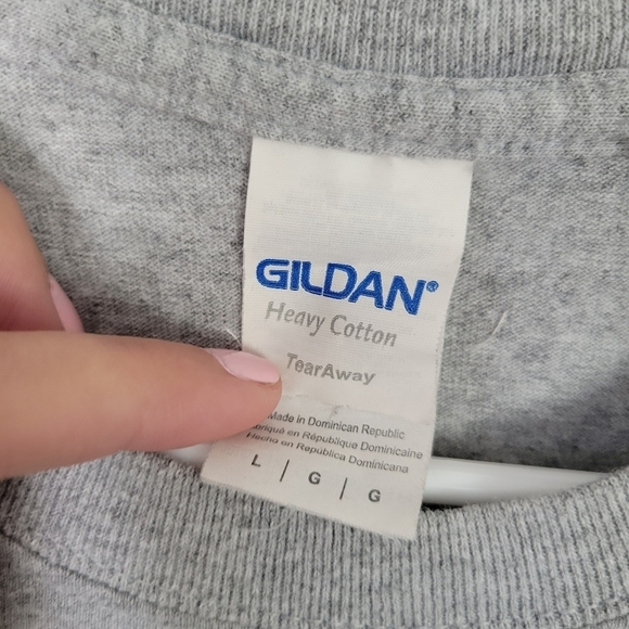 Dilly Dilly Bud Light Grey Short Sleeve T-shirt Unisex Large Gildan - Picture 3 of 5